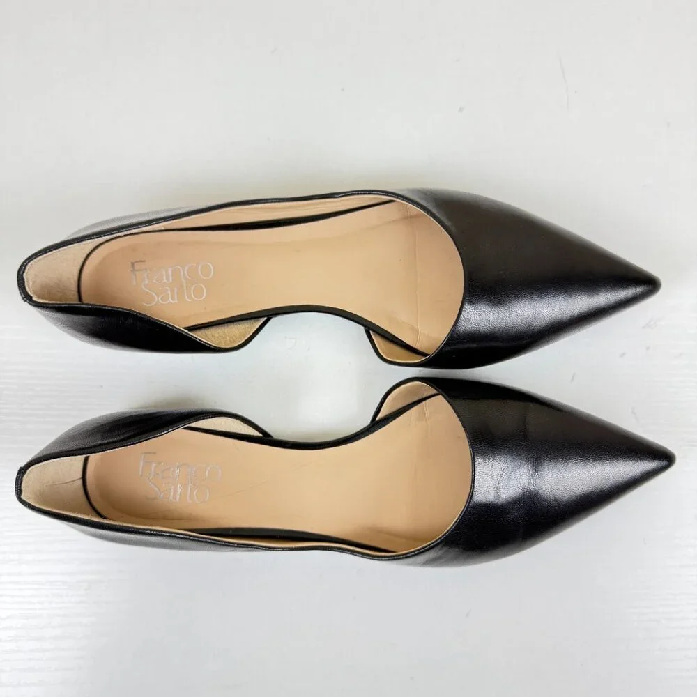 EUC Franco Sarto Neiman Flat Slip On Pointed Flat Shoes - Picture 4 of 11